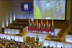 Зеленский обратился к парламенту Литвы